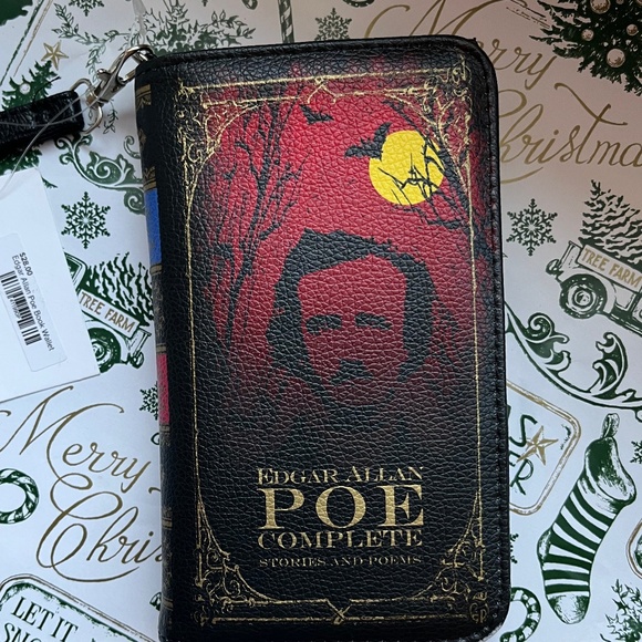 Edgar Allen Poe wristlet - Picture 1 of 2